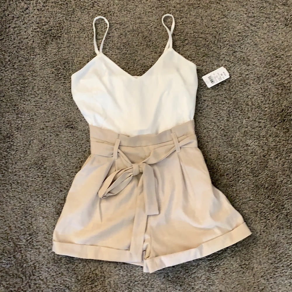 Windsor paperbag romper